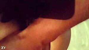 hot skinny slut on all fours takes my cock