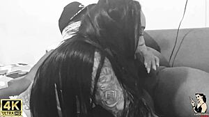hey paty angel's tattooed redhead blowjob makes fan cum super fast!