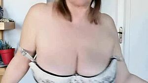 busty granny mariaolds strips and dances in ultimate homemade compilation