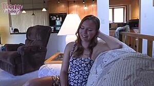 nasty stella sedona begs seth to creampie her tight college pussy now?