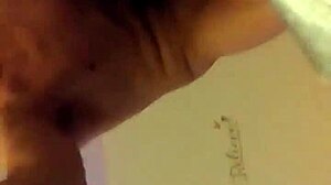 blindfolded oldie gives sloppy blowjob now