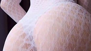stepmom tries on lingerie shaking that perfect juicy ass tease