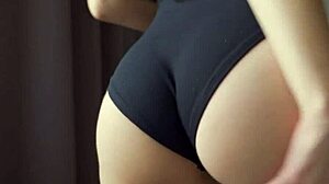 stepmom tries on lingerie shaking that perfect juicy ass tease