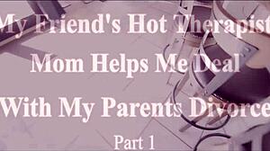 my friend's hot therapist mom crystal clark relieves my divorce stress
