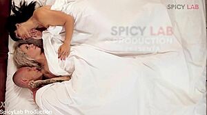 Wanna wake up to blonde and brunette milfs riding cowgirl style?