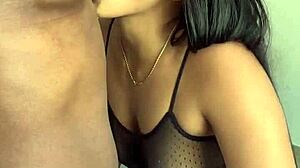cute latina girlfriend licks and sucks my nipples nonstop amateur fun
