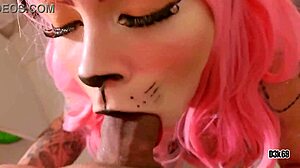 hey, watch this cute halloween cosplay girl obey her master's every pov command