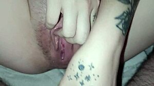 whoa my cumshot compilation on this blonde amateur's huge tits is insane