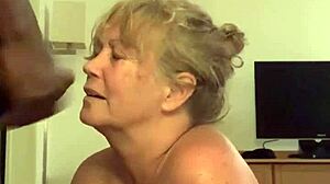 granny takes massive bbc facial cumshot in hardcore mature pounding