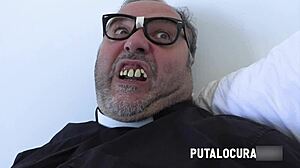 Big Titted Student Quetzal Swallows Father Damian's Huge Cum Load