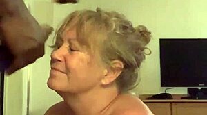 granny takes massive bbc facial cumshot in hardcore mature pounding