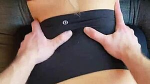 scarlet winters lululemon leggings ripped yoga fuck leak intrigue