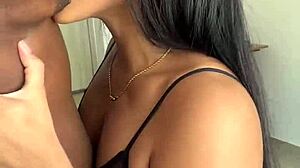 cute latina girlfriend licks and sucks my nipples nonstop amateur fun