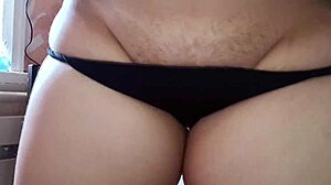 pregnant stepmom's daily routine shows off big tits wet shaved pussy