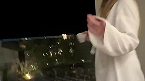 fucking so hard by delivery guy filling me with hot cum inside