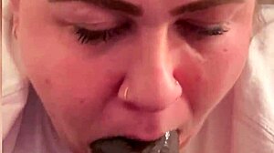 Stepsis Deepthroats My Cock While Rude Ex Calls Her Silly Whore