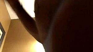 Big Pussy Ebony Dances in Tiny Thong Panties Close!