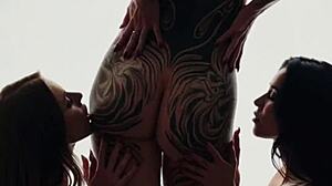 Wow! AI banana tattoo dazzles on intricate skin designs!