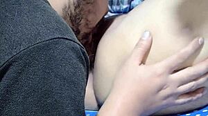 I devour this smooth shaved Peruvian latina's juicy wet pussy
