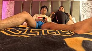 took best friend's hermanastra to movies then she sucked me off street cum mouth wet coño