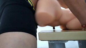 my hot cock unloads twice deep in this sex doll