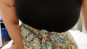 Hey stepson, watch mommy's big hijab ass bounce on your cock doggystyle