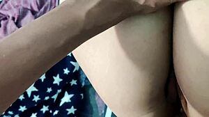 Bhabhi's ass ripped by devar in rough anal