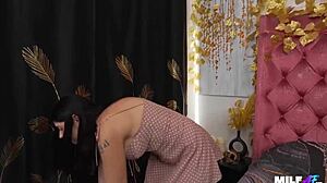 Stepmom's fury unleashes crazy pov monster cock madness