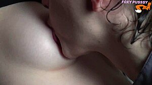 i suck my stepsister's puffy nipples so sensually close up