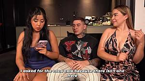 Stepbrother's Towel Drops Revealing Monster Cock Surprise Shaking Ass