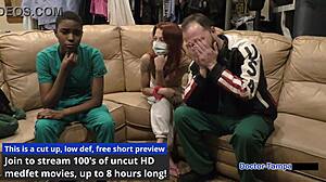 Dr Tampa's Stranger Jewel Endures Nighttime Humiliation and Spanking
