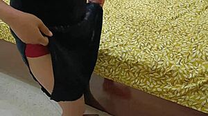 hot indian village stepsis painful cowgirl with stepbro