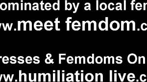 your tiny pathetic cock gets bound and toyed in femdom pov denial