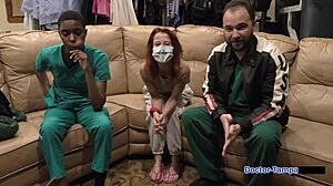 Dr Tampa's Stranger Jewel Endures Nighttime Humiliation and Spanking