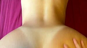 Sexy skinny roommate spreads huge ass cowgirl riding in dorm view