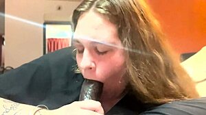 step sis gives crazy sloppy bbc toppy?