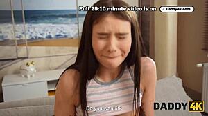 daddy4k r&r fuckin tight skinny army son's girlfriend pussy hard