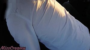 teacher sees my dick flash then fucks car public