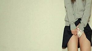 uncensored japanese schoolgirl yukino nagasawa's tight pussy drilled hard