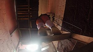 Professor Upskirts Busty Latina Student Skirts in Class