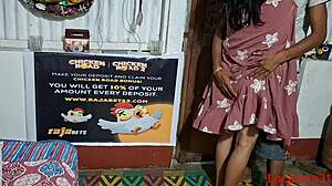 Chubby Indian Wife Bent Over for Closeup Ebony Doggystyle Chudai