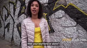 Silly outdoor games lead to cash-winning pussy flashes and public european ebony fucking