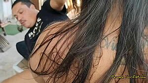 ninfeta arrombada por dois garanhões pauzudos dp e mulher com mulher