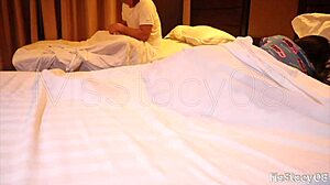 18yo Filipina Roommate Wakes To Hard Missionary Fuck