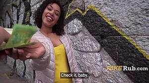 Silly outdoor games lead to cash-winning pussy flashes and public european ebony fucking