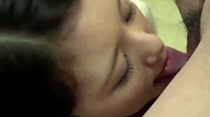 Ever seen a dirty asian teen blow so good after fingering herself silly?