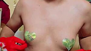 linda navideña transexual's rica tetas got me hooked