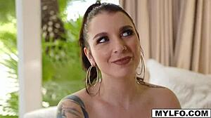 alex jett worships ivy lebelles juicy milf ass then fucks hard