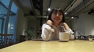 BEAUTIFUL JAPANESE OFFICE LADY CHEATS WITH HOT WORK FUCK SESSION!