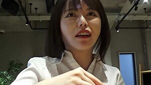 BEAUTIFUL JAPANESE OFFICE LADY CHEATS WITH HOT WORK FUCK SESSION!
